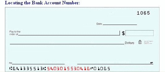 Check information example screen 2