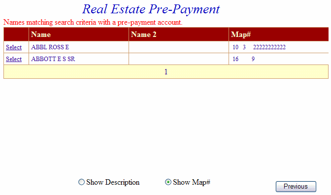 View tickets example screen